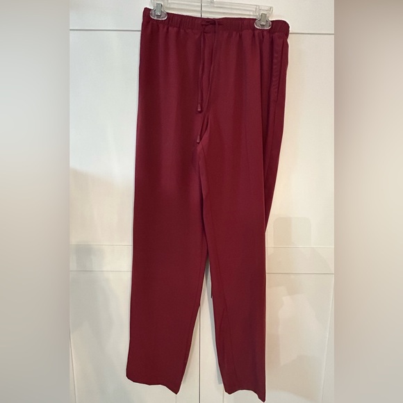 Vintage Y2K Track Suit  2 Pc Set Pants Jacket Women’s Small maroon - Picture 9 of 11
